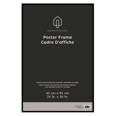 Hometrends Basic Poster Frame 24x36in, Black