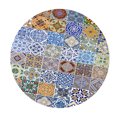 thumbnail image 1 of Rongfmy Vinyl Tablecloth Round Table Cover Cloth Party 48'' 60'' J - 150cm (60 Inch)., 1 of 6