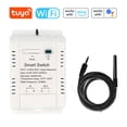 thumbnail image 1 of Tuya WiFi Intelligent Energy Circuit Breaker Switch Mobilephone APP with Real-time Temperature Measurement and Day Month Year Power Statistics Function, 1 of 9