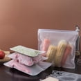 thumbnail image 1 of Sac Alimentaire en Silicone Réutilisable Sac de Stockage Alimentaire Auto-Scellant Sac Frais pour Réfrigérateur - Multicolore, 1 of 8