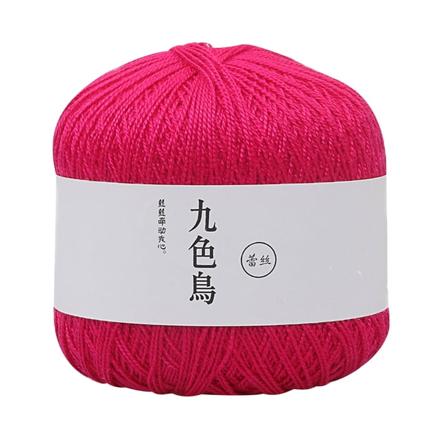 Yarn for Crocheting Lace Thread Diy Woven Mercerized Baby Fine Thread Crochet Yarn Crochet Yarn for Crocheting