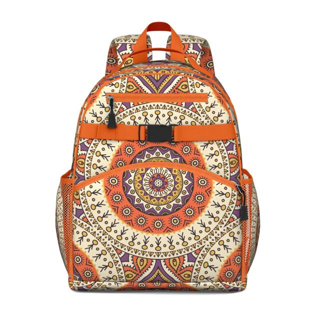 Balance Harmonie Tranquillité Énergie Sacrée Réveil Guérison Sac à Dos Scolaire pour Tout-Petits Bretelles Spacieuses Réglables
