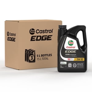 Castrol EDGE 5W30 Full Synthetic Case Pack 3X5L Jugs