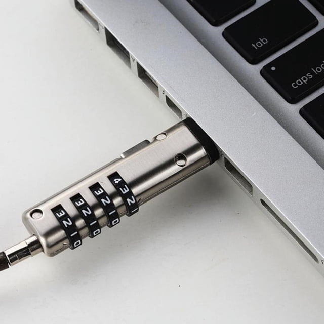 Serrure Universelle Numérique USB pour Câble de Sécurité pour Ordinateur Portable