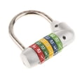 thumbnail image 4 of TISHITA Assorted Zinc Alloy 5 Dial Digit Combination Padlock Password Portable, Easy to 6.5x6.5cm, 4 of 8