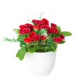 thumbnail image 2 of Simulated Flower Pot Colorful Roses Floor Decoration Plastic Showcase Home Yard Simulation Bonsai for Dinning Table, 2 of 9