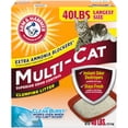 thumbnail image 1 of Arm & Hammer Multi Cat, Clean Burst, Litière agglomérante pour chats, 18 KG, 1 of 7