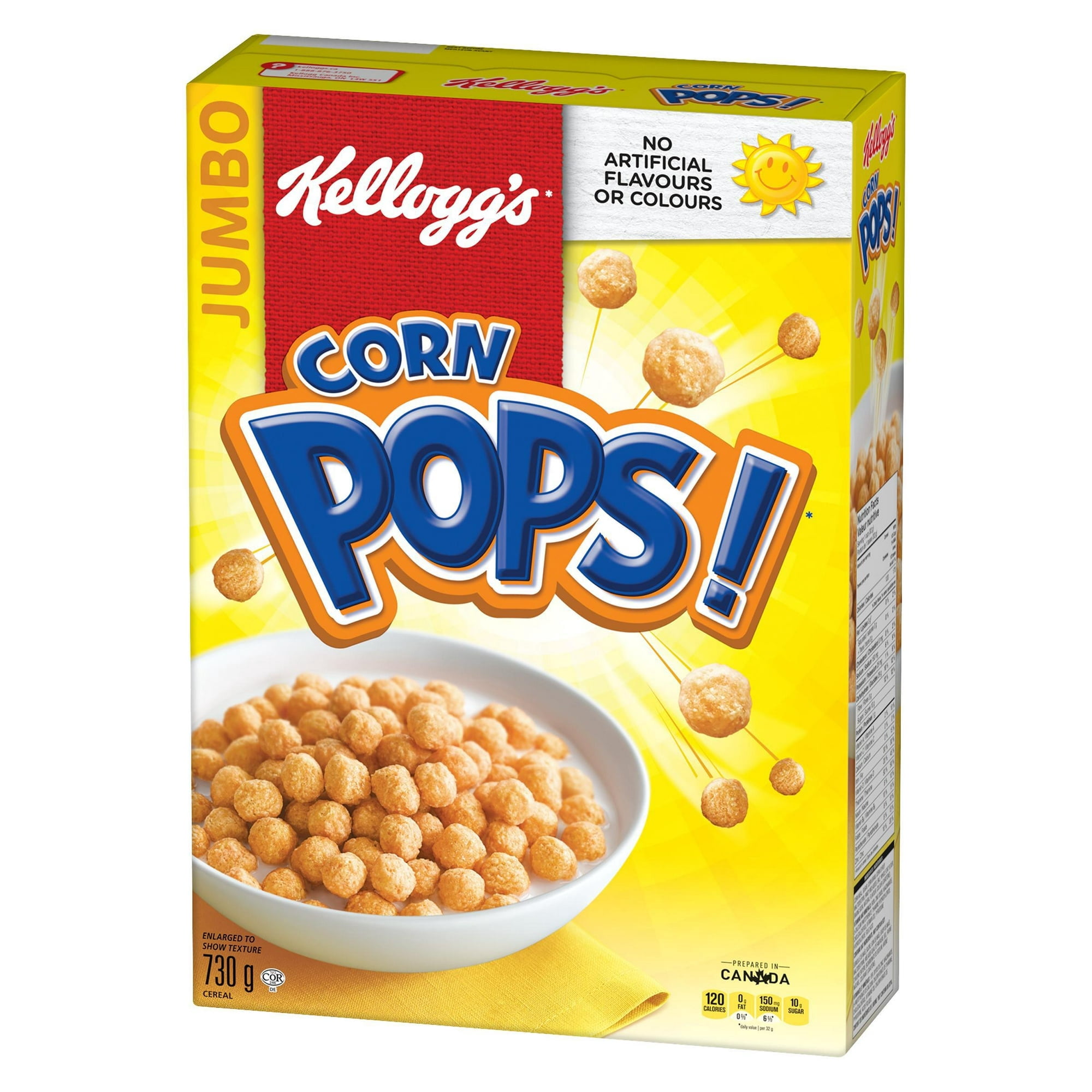 Céréales Kellogg's Corn Pops, format géant, 730 g