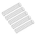 thumbnail image 1 of Unique Bargains Ressort de Compression, Lot de 5 en Acier Inoxydable 304, Diamètre 10 mm, Fil 0,8 mm, Longueur 50 mm, 1 of 6