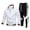 White, variant on Ediodpoh Men's 2025 Sweat Suit 2 Piece Outfit Casual Contrast Sports Jogging Tracksuits Set Men's Suits Green XL