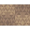 thumbnail image 1 of Ahgly Company Machine Washable Indoor Rectangle Transitional Sienna Brown Area Rugs, 2' x 4', 1 of 7