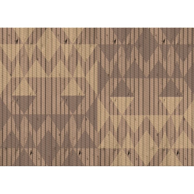 Ahgly Company Machine Washable Indoor Rectangle Transitional Sienna Brown Area Rugs, 2' x 4'