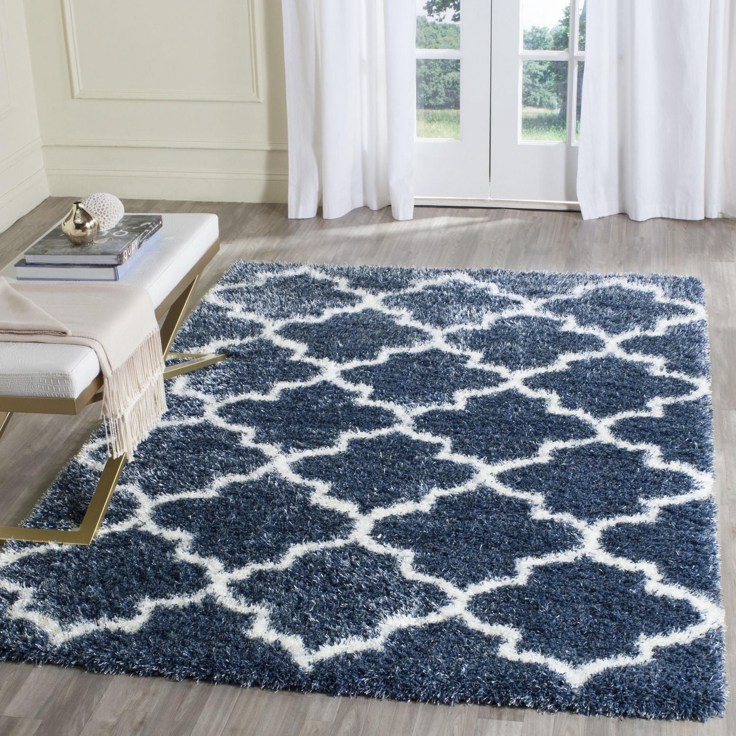 Safavieh Montreal Lennart Tapis Géométrique Shag
