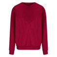 thumbnail image 4 of Penkiiy Chandail pour Femmes Mode Chandail Décontracté à Manches Longues à Col Rond pour Femmes Hauts Blouse Vin Vêtements Y2K, 4 of 4