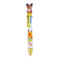 thumbnail image 1 of EGNMCR Stylos 6 Couleurs Stylo-Bille de Noël à Pousser Couleur Marqueur Multifonction 2 ml Stylo-Bille, 1 of 3