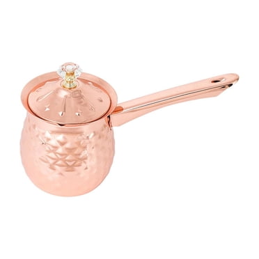 Luzkey Ibrik Casserole, Cafetière Turque, Cafetière, Casserole Chai, Chauffe-Lait, Cafetière Turque, Cafetière Arabe pour le Camping, Bureau