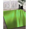 thumbnail image 3 of Ahgly Tapis Rectangulaire Lavable en Machine Intérieur Transitionnel Vert Lime Foncé, 7 Pieds x 9 Pieds, 3 of 7