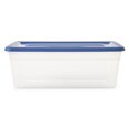 thumbnail image 4 of Gracious Living Bac de Rangement Transparent pour Chaussures 1.5 Gal avec Couvercle (12 Pack), 4 of 10