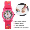 thumbnail image 2 of Herwey Children Watch,Waterproof Watch,Kid Waterproof Cartoon Watch Letter Pattern Children Wrist Watch Time Recognition Tool, 2 of 8