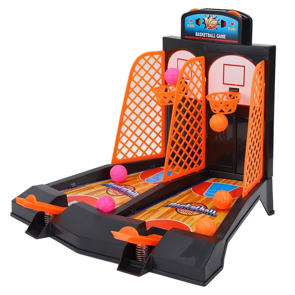 Cergrey Basketball Shooting Game, Plastic Kids Table Shooting Basketball Game Parent-children Interactive Desktop Toy Decompression Relaxing Gift, Desktop Shooting Basketball