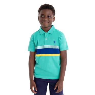 U.S. Polo Assn. Boy's Short Sleeve Polo Shirt