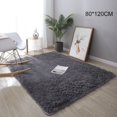 thumbnail image 2 of Washable Fluffy Area Rug Rectangular Anti-Slip Artificial Soft Plush Shag Carpet Home Bedroom Living Room Fluffy Rectangular Anti-Slip Artificial Soft Washable Fluffy Rectangular  Light P, 2 of 8