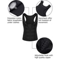 thumbnail image 1 of Men Shapewear Slimming Body Shaper Compressed Shirt Tank Top with Zipper Underwear for Tummy Control,, 1 of 5