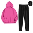 thumbnail image 4 of Yuyuzo Lot de 2 Pantalons de Jogging Taille Haute pour Femmes Automne avec Poches, 4 of 7