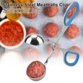 thumbnail image 4 of Noref Stainless Steel Non-sticky Meatballs Rice Balls Clip Maker Mold Kitchen Tool, Stainless Steel Meatballs Clip, Rice  Balls Clip, 4 of 8