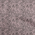 thumbnail image 1 of oneOone Polyester Spandex Light Pink Salmon Fabric Paisley Craft Projects Decor Fabric Printed By The Yard 56 Inch Wide-C4, 1 of 5