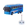 thumbnail image 2 of karymi Four Way LED Simulation Bus Children's Travel Bus Remote Control Bus Toy Car Model Toy Christmas Gifts, 2 of 6