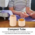 thumbnail image 4 of Circular Wooden Sewing Needle Holder Pincushion Box Capacity Multifunction Pin Cushion with Embroidery, 4 of 8