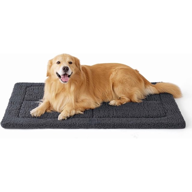 Washable Dog Crate Bed for Large Dogs Foam Floor Pet Mat Versatile Lightweight Pet Crate Pad for Cages