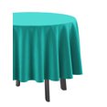 thumbnail image 3 of Vargottam Indoor/Outdoor Round Tablecloth 58 Inch Round Tablecloth Waterproof Patio Table Cloths, Spring/Summer Table Covers for Backyard Circular Table/BBQs/Picnic - Turquoise Green, 3 of 7
