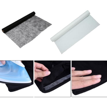2 Pcs Ruban d'Ourlet de Fusion Adhésive Double Face 2 m Tissu de Toile de Liaison Fusible Bricolage
