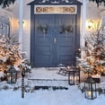 thumbnail image 4 of Outdoor Christmas Decorations Snow Gauge, Snow Rod, Outdoor Measuring Instrument, Winter Wrought Iron Snow Gauge, Inches, Christmas Decoration, Outdoor Courtyard Stake, 4 of 6
