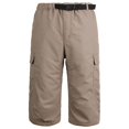 thumbnail image 4 of Penkiiy Pantalon de Randonnée Homme Liquidation Pantalon d'Assaut Détachable pour Homme Uni Multi-Poches Pantalon de Sport d'Extérieur Pantalon Cargo Décontracté Pantalon Kaki, 4 of 6