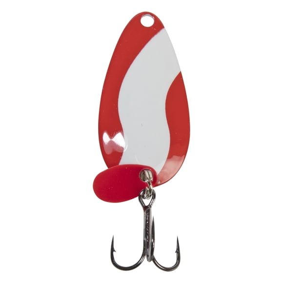 Lucky Strike Baitworks Premium Devil Bait Spoon + 1.5", 1/5oz +Red & White + Fishing Spoon