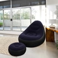thumbnail image 2 of Rbaofujie New Inflatable Lazy Double Lunch Break Folding Leisure Sofa Backrest Armrest Sofa Seat, 2 of 3