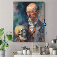 thumbnail image 4 of Qisvanset Impression sur Toile de Portrait Humain Simple 12x16 Pouces Art de Hall d'Hôtel, 4 of 8