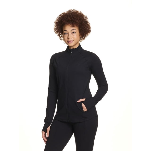 Reebok Women’s Reflex Performance Full-Zip Jacket With Pockets