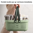 thumbnail image 3 of Shower Caddy Portable,Portable Shower Caddy Large Capacity Bath Shower Basket Portable Storage Puff Shower Caddy Storage Basket Shower Caddy Basket,Large Storage Baskets, 3 of 6