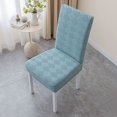 thumbnail image 1 of EGNMCR Home Decor, Room Decor, Wall Decor Elastic Dining Table Chair Cover Half Round Household Chair Cover Cushion Backrest One Universals Chair Flock Stools Cover Cover, 1 of 6