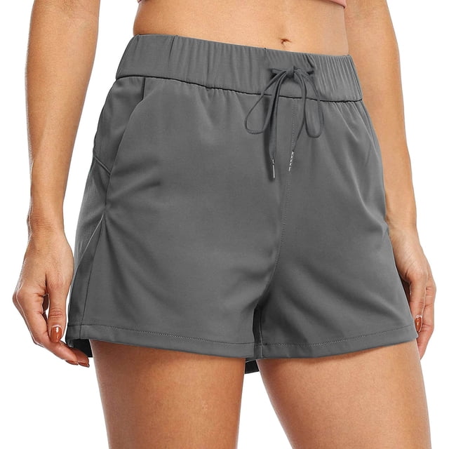 2025 Shorts de Sport pour Femmes Amples Shorts de Compression pour Femmes Respirants à Lacets Shorts de Yoga de Course Femmes Course Mise en Forme Décontracté