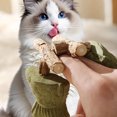 thumbnail image 4 of Cat Fish Bone Toy - Wood, Scented, Teeth Cleaning, Durable, 3 Types (Mixed/Fruit), Reduces Stress, For Cats, 4 of 4