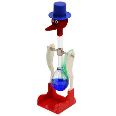 CUITING Creative Non-Stop Liquid Drinking Glass Lucky Bird Duck Bobbing  Prank Toy