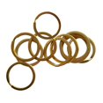 thumbnail image 3 of 10 Pieces Metal Flat Key s Holder Keychain Key Fob 15mm to 32mm - , 30mm, 3 of 7