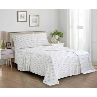 Ensemble de draps en microfibre imprimé 4 pièces