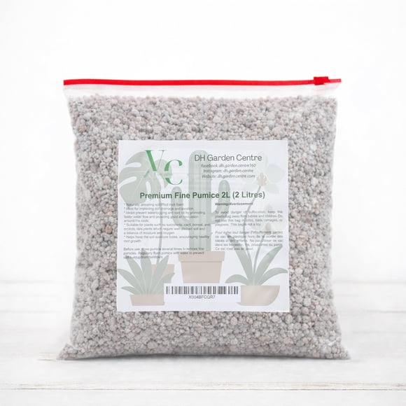 Premium Fine Pumice for Plants â?? Ideal for Succulent, Bonsai, Cactus, Orchid & Indoor Plant Soil â?? Natural Aeration & Draina
