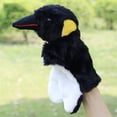 thumbnail image 3 of 1 Pce Marionnette à Main Penguin Dessin Animé Peluche Adorable Marionnettes à Main Penguin, 3 of 7